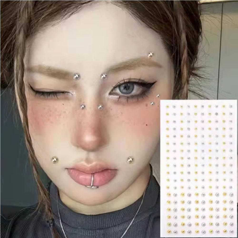 Body Jewelry Nose Ring - Набор из 58-180 штук: самоклеящиеся многоразовые