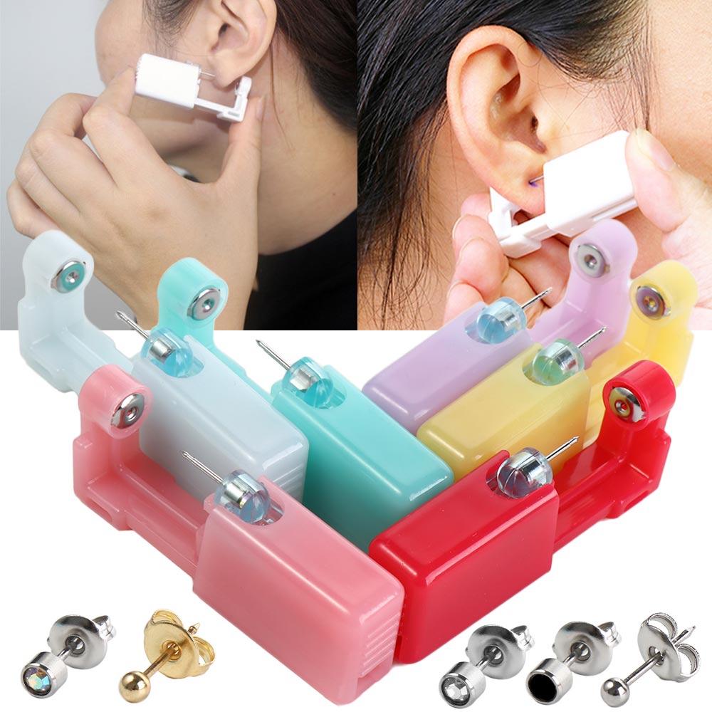 Body Jewelry Kit - С стерлинными шпильками для ушей, стерильный