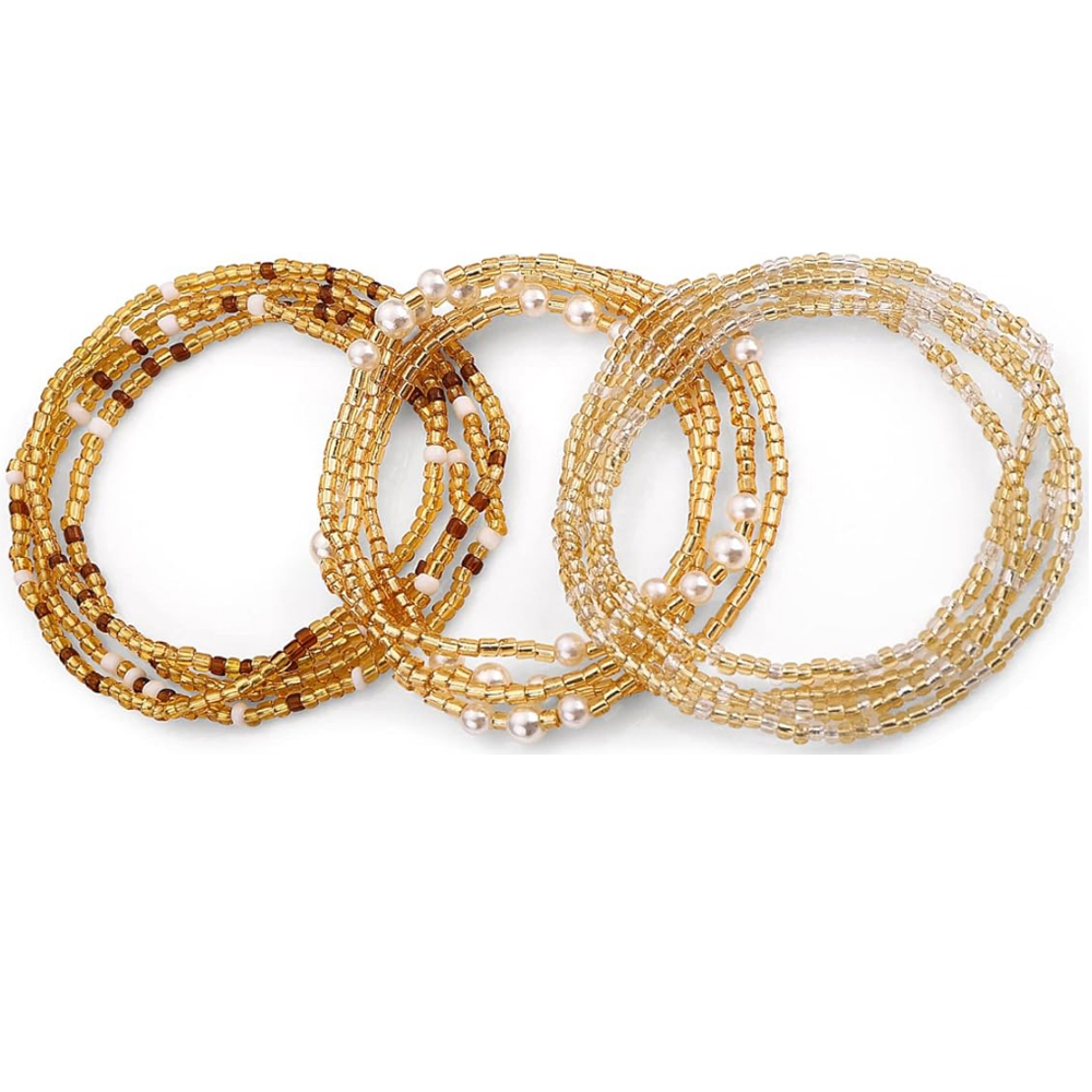 Body Jewelry Helix - Бусины для талии для женщин, эластичные