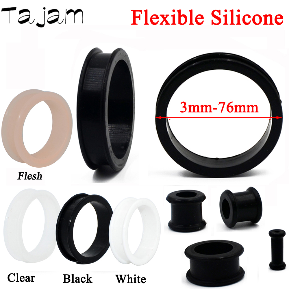 Body Jewelry Gauge Sizes - 1 пара 3 мм-76 мм, большой