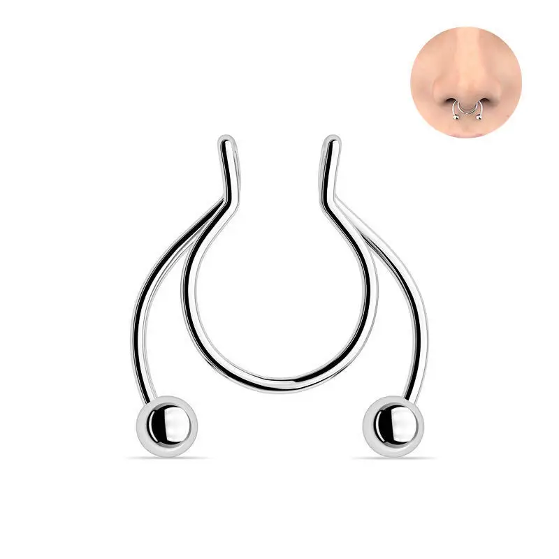 U-образное искусственное кольц – обзор и цена Body Jewelry Nose Ring