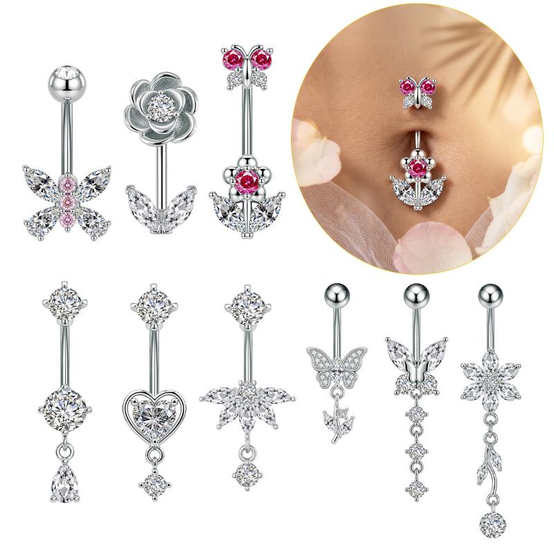 1 шт. Украшение для пупка с ци – обзор и цена Body Jewelry Belly Button Rings