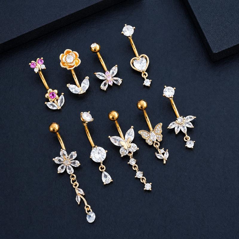 1 шт. Украшение для пупка с ци – обзор и цена Body Jewelry Belly Button Rings