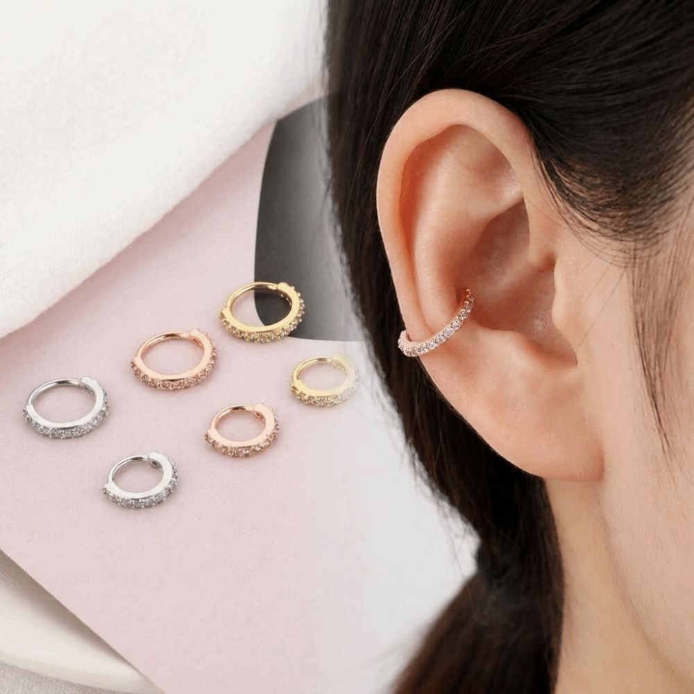 Панк-кольцо для носа с кубичес – обзор и цена Body Jewelry Europe