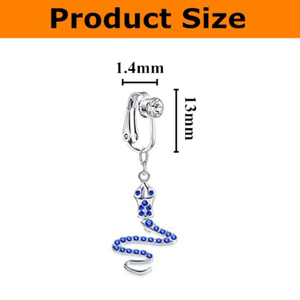 Серьги-клипсы в виде бабочек,  – обзор и цена Body Jewelry Piercing