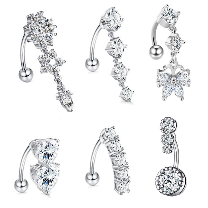Кольцо для пирсинга пупка с по – обзор и цена Body Jewelry Belly Button Rings