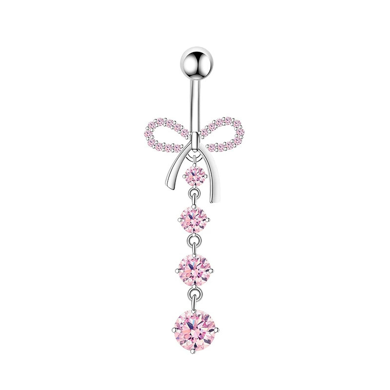 1 шт., кольца для пупка с розо – обзор и цена Body Jewelry Piercing