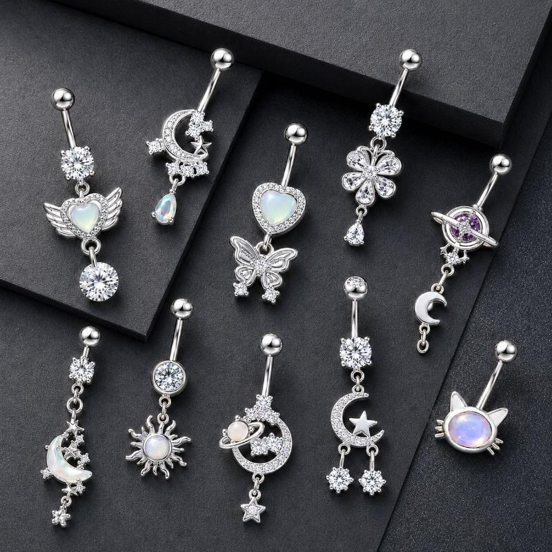 Красочные пирсинг-украшения дл – обзор и цена Body Jewelry Belly Button Rings