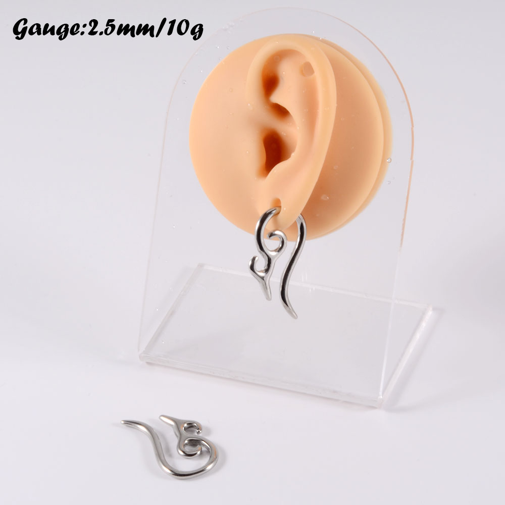 Пара тяжелых ушных грузиков из – обзор и цена Body Jewelry Gauge Sizes
