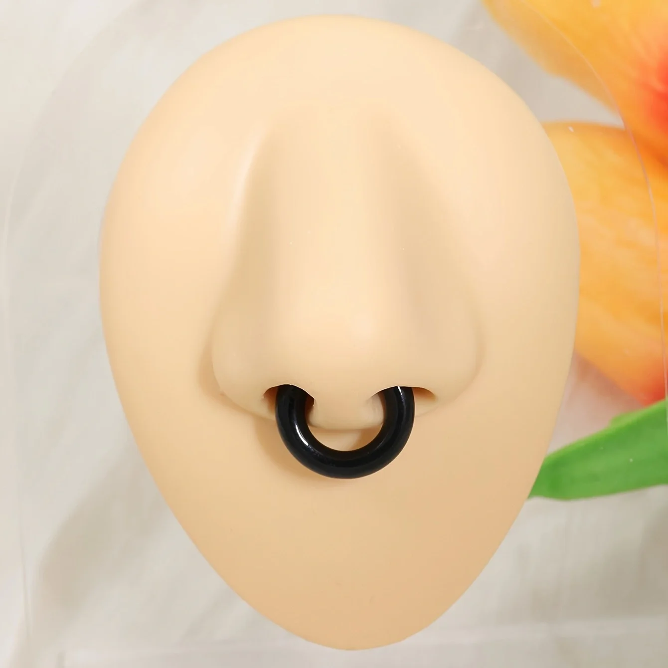 1 шт. Имитация пирсинга: C-обр – обзор и цена Body Jewelry Nose Ring
