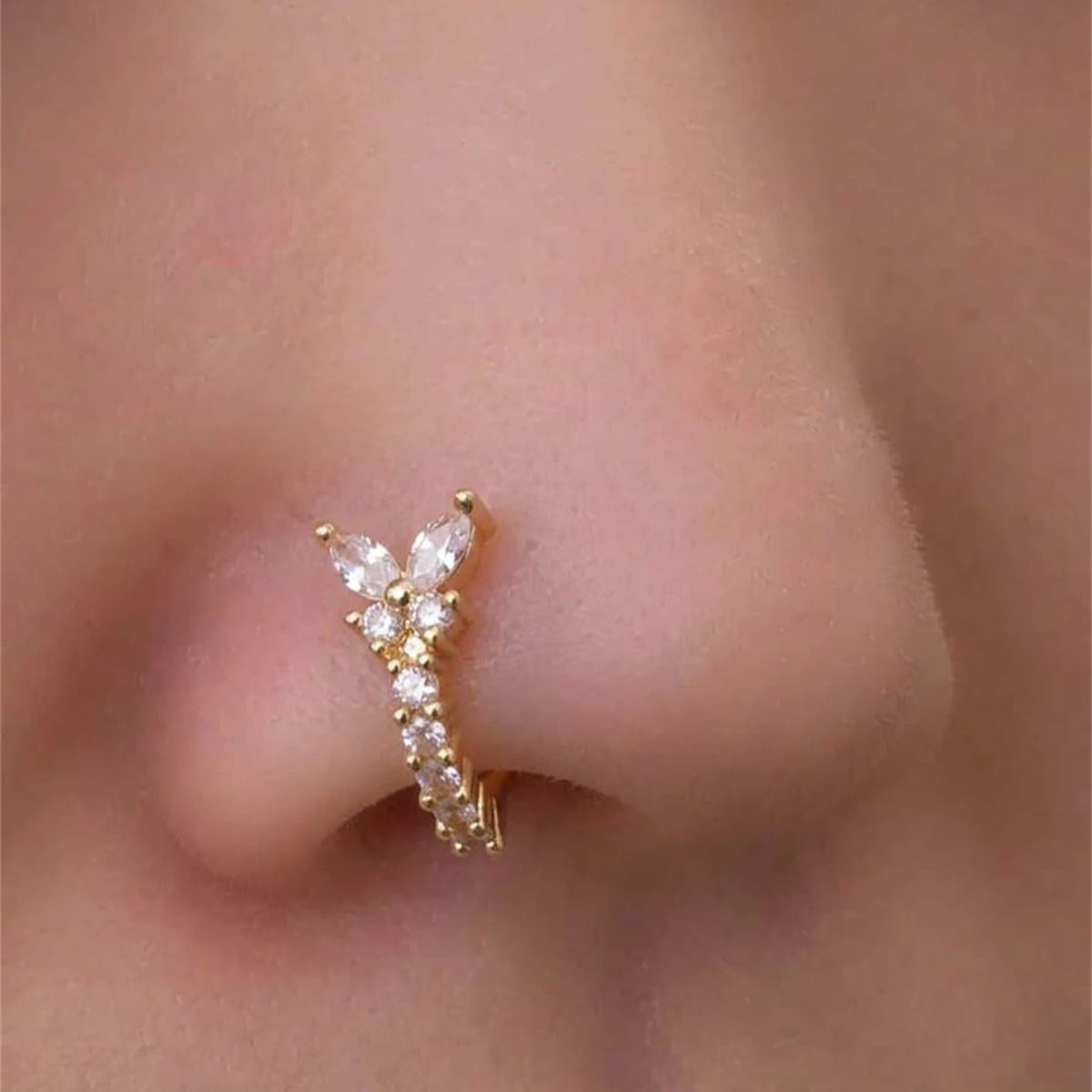 1 шт. Y-образный зажим для нос – обзор и цена Body Jewelry Nose Ring