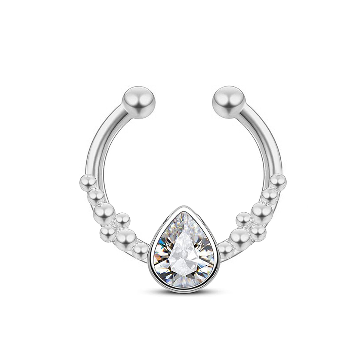 Женское кольцо в форме подковы – обзор и цена Body Jewelry Nose Ring
