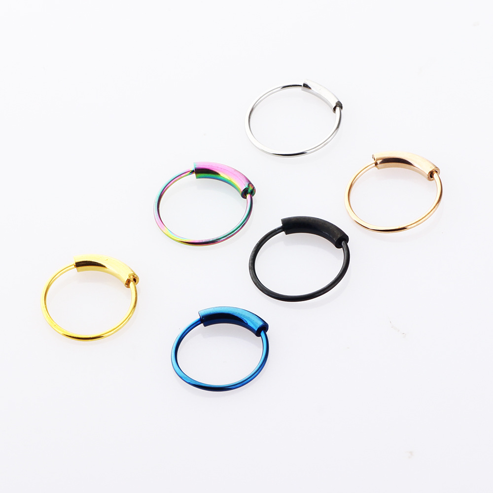 3 шт./лот, 316L хирургическая  – обзор и цена Body Jewelry Nose Ring